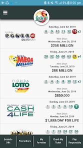 Florida Lottery Mobile Application  screenshots 1