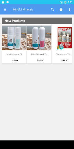 MindfulMinerals Screen 2