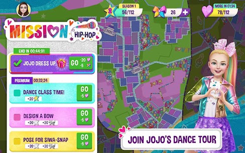 Download JoJo Siwa Live to Dance MOD APK 1.1.9 (Unlocked Premium)Free For Android 6