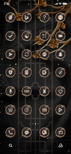 Golden Circle Icon Pack screenshot 6