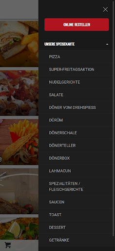 Traun Pizza Service Screen 3