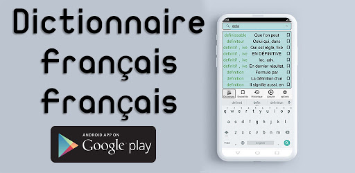 French to French dictionary