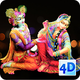 4D Radha Krishna Live Wallpaper icon