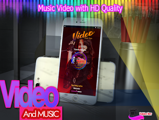 Android application Camila Cabello Song Lyrics screenshort