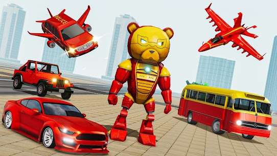 Panda Robot Car: Robot Games 1