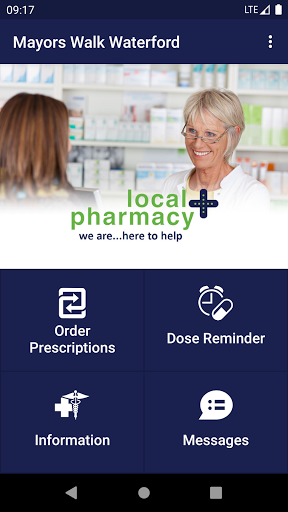 Android application local pharmacy screenshort