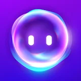 PURPLE: Play, Chat, and Stream icon