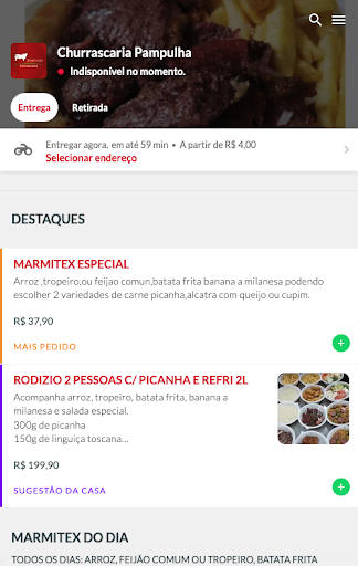 Churrascaria Pampulha Delivery Screen 3