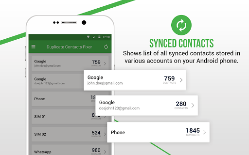 Duplicate Contacts Fixer - Tools - apps