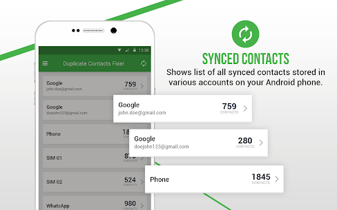 Duplicate Contacts Fixer and Remover v4.1.9.39 MOD APK (Premium) Free For Android 10