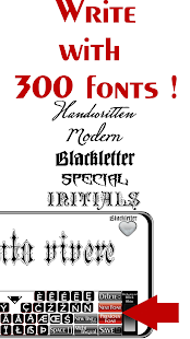 Tattoo Font Designer - Fonts Screenshot