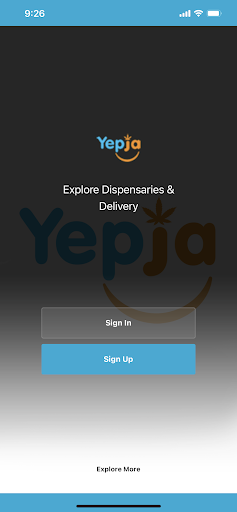 Android application Yepja: Cannabis Marketplace screenshort