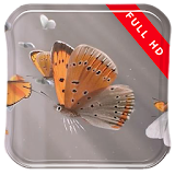 Butterflies in Slowmo LWP icon