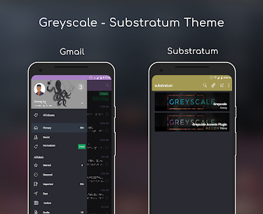 Greyscale Substratum Theme Patched APK 5
