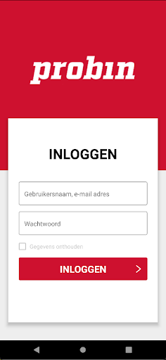 Android application Probin Telder screenshort