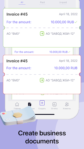 AESbill: Invoice Maker and CRM Screen 2