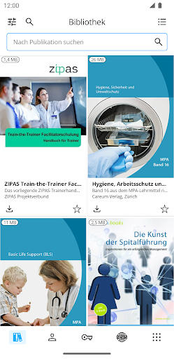 Android application Careum Verlag screenshort