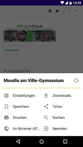 FOSS Moodle Screen 2