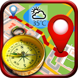 GPS - Find your Route - Compass & Weather icon