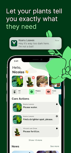 Android application FYTA screenshort