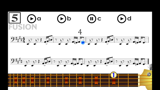 Learn how to play Bass Guitar Screenshot