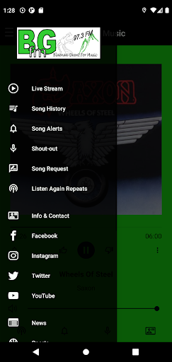 BGfm Radio Screen 2