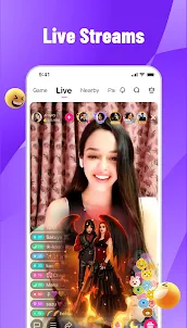 MeMe Live -Stream & Video Chat