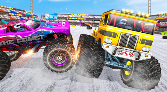 Demolition Derby: Truck Games 1.0 APK + Мод (Unlimited money) за Android