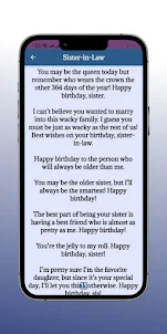 Birthday Wishes For Sisters
