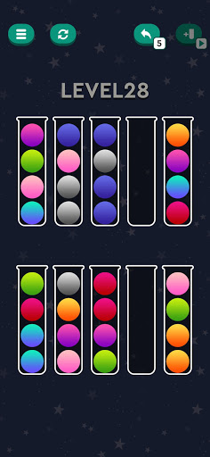 Color Ball Sort 1.3 screenshots 1