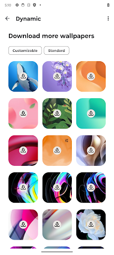 Screenshot of Moto Interactive Wallpaper