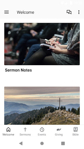 Android application The Refuge Zanesville screenshort