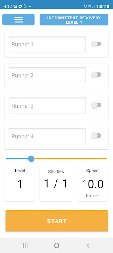 YoYo Fitness Test Pro Screen 2