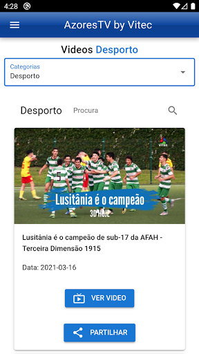 AzoresTV by Vitec Screen 2