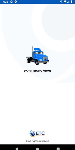 Android application CV SURVEY screenshort