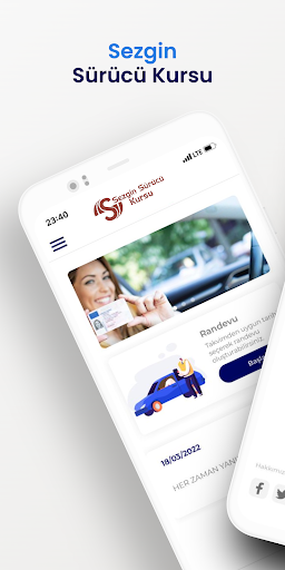 Android application Sezgin Sürücü Kursu screenshort