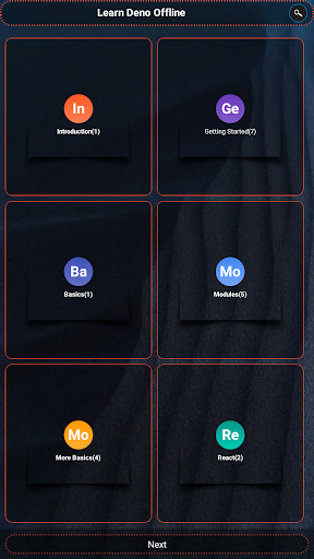 Deno Web Framework Screen 3