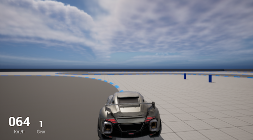 Unreal Engine 5 Demo Car Game Screen 3