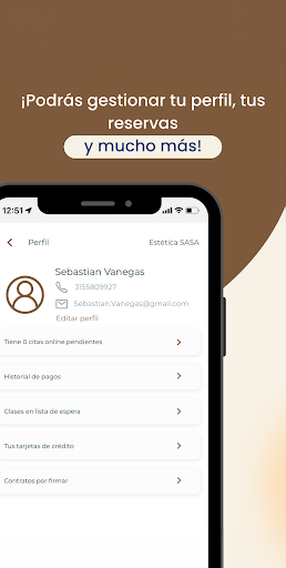 Estética SASA Screen 2