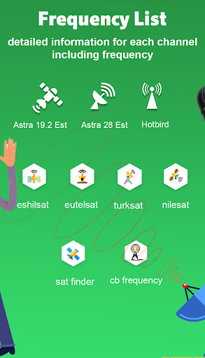 Satellite Tracker: Dish Finder Screen 2