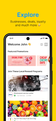Android application Shire Rewards screenshort