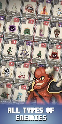 Dungonian: Pixel card puzzle d Screen 3
