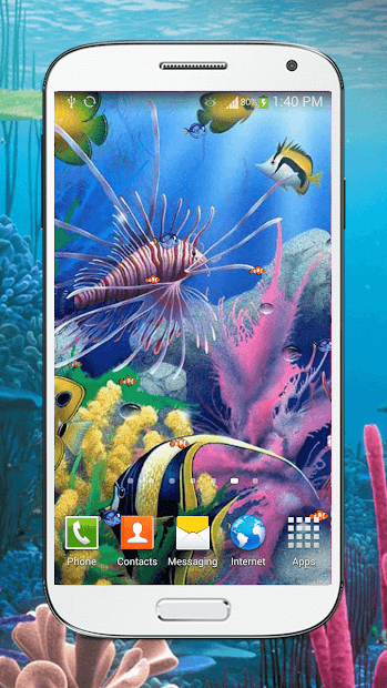 Captura de Pantalla 2 Acuario Fondos Animados HD android