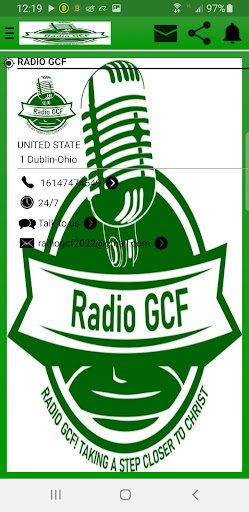 RADIO GCF Screen 3