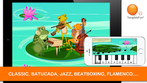 Music Games The Froggy Bands screenshot 1