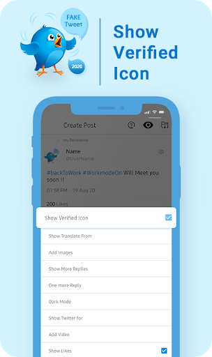 Fake tweat Generator & Maker Screen 3