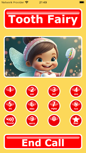 Android application Tooth Fairy Call & Text screenshort