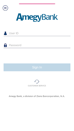 Android application Amegy Bank Positive Pay screenshort