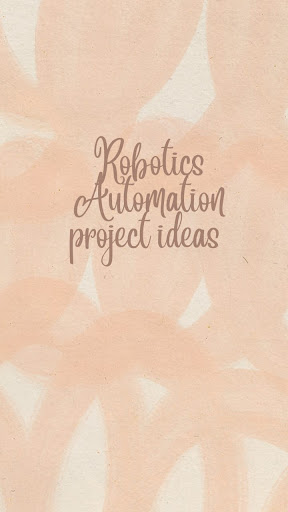 Robotics Automation project Screen 2