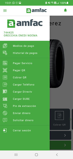 Billetera Amfac Screen 2